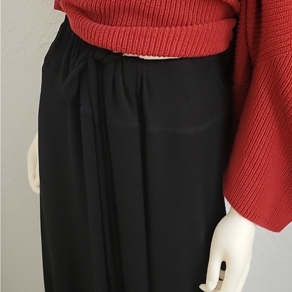 Gibson Elegant Black Maxi Skirt